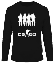 Мужская футболка длинный рукав CS GO фото
