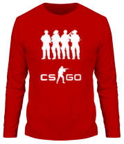 Мужская футболка длинный рукав CS GO фото