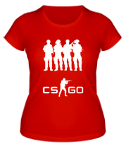 Женская футболка CS GO фото