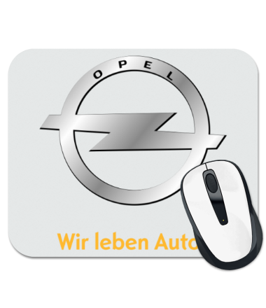 Коврик для мыши Opel | Wir leben Autos.