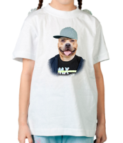 Детская футболка Модная собака 2