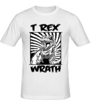 Мужская футболка T-Rex wrath фото