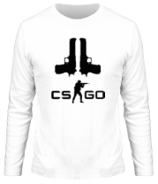 Мужская футболка длинный рукав CS GO 2 фото