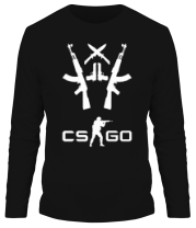 Мужская футболка длинный рукав CS GO 3 фото