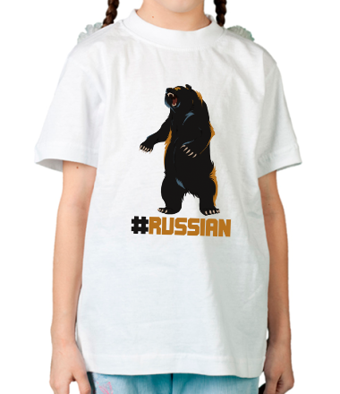 Детская футболка Russian