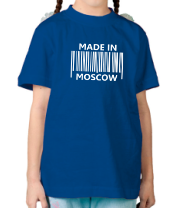 Детская футболка Made in Moscow фото