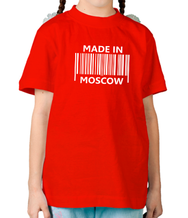 Детская футболка Made in Moscow