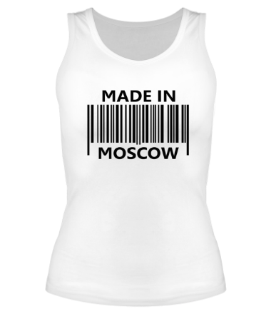 Женская майка борцовка Made in Moscow