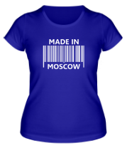 Женская футболка Made in Moscow