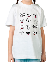 Детская футболка Faces Of Jake - Adventure Time фото