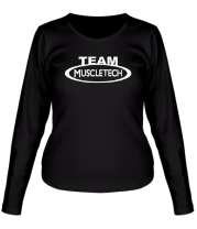 Женская футболка длинный рукав Muscletech Team фото
