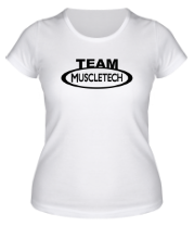 Женская футболка Muscletech Team фото