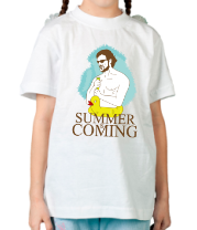 Детская футболка Summer is coming фото