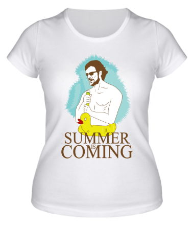 Женская футболка Summer is coming