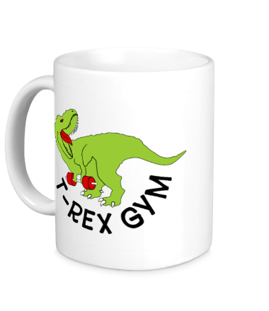 Кружка T-Rex gym