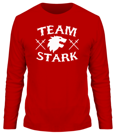 Мужская футболка длинный рукав Team Stark