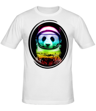 Мужская футболка Panda Space