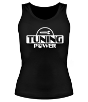 Женская майка борцовка Tuning power фото