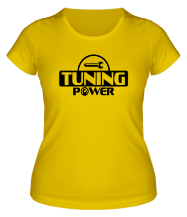 Женская футболка Tuning power
