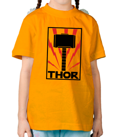 Детская футболка Thor - Тор