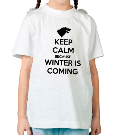 Детская футболка Winter is coming