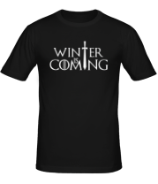 Мужская футболка Игра престолов - Зима близко