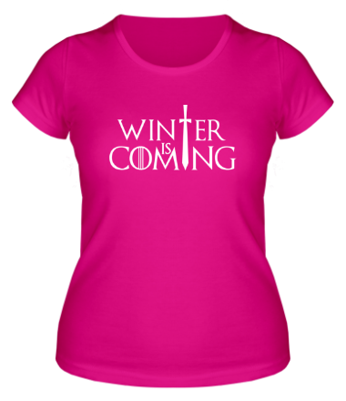 Женская футболка Игра престолов - Зима близко