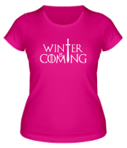 Женская футболка Игра престолов - Зима близко фото