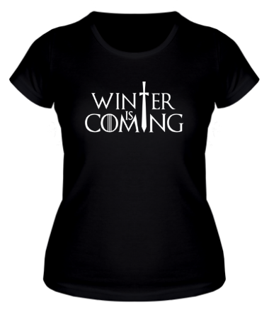 Женская футболка Игра престолов - Зима близко
