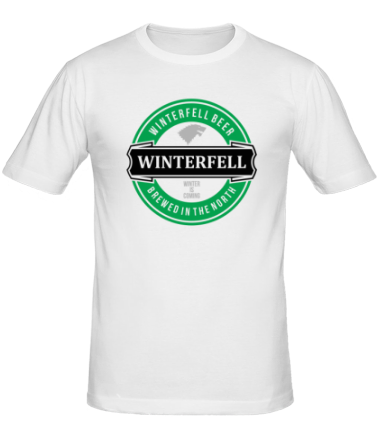 Мужская футболка Winterfell beer
