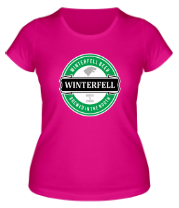 Женская футболка Winterfell beer фото
