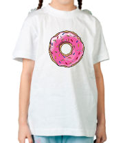 Детская футболка Пончик Гомера Симпсона фото