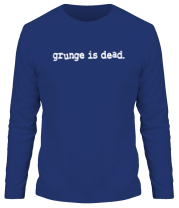 Мужская футболка длинный рукав Grunge is dead. Nirvana. Kurt Cobain! фото