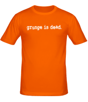 Мужская футболка Grunge is dead. Nirvana. Kurt Cobain! фото