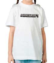 Детская футболка Minecraft Logo!