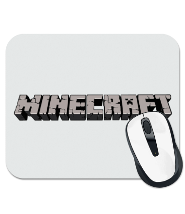 Коврик для мыши Minecraft Logo!