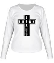 Женская футболка длинный рукав Jesus freak фото