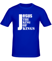 Мужская футболка Jesus the king of kings фото