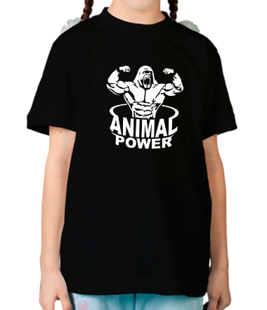 Детская футболка Animal power