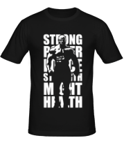 Мужская футболка Strong power force фото