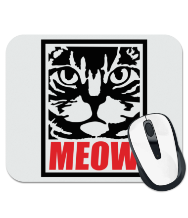 Коврик для мыши Meow (мяу)