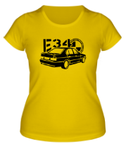 Женская футболка BMW 5 (e34) фото