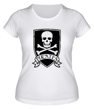 Женская футболка Pirates
