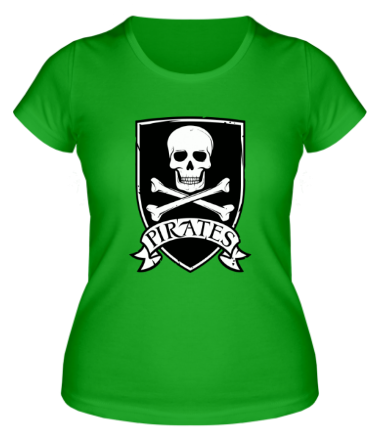 Женская футболка Pirates