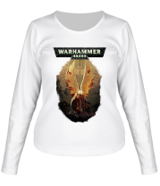 Женская футболка длинный рукав Warhammer 40000 (Sanguinius) фото