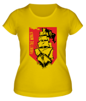 Женская футболка Пиратский корабль фото