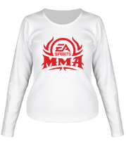 Женская футболка длинный рукав MMA EA Sports  фото