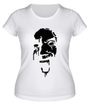Женская футболка Страшное лицо фото