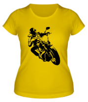 Женская футболка Biker (байкер)
