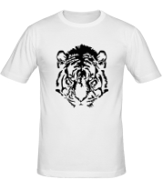 Мужская футболка Eyes of the tiger фото